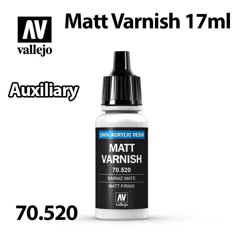 Vallejo Auxiliary - Matt Varnish 17ml - Val70520