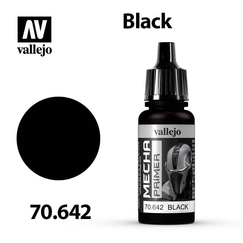Vallejo Mecha Primer - Black 17ml - Val70642