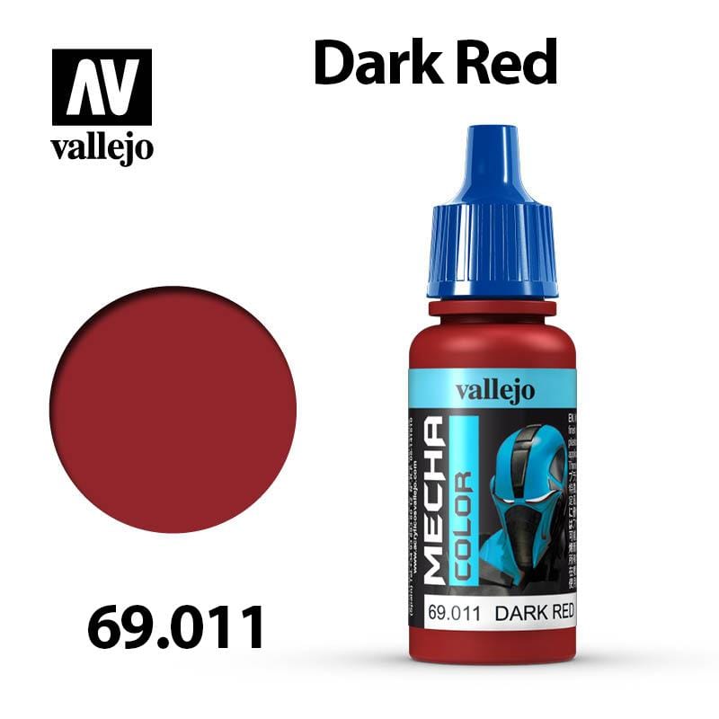 Vallejo Mecha Color - Dark Red 17ml - Val69011