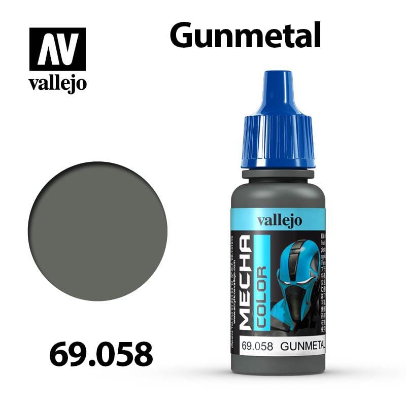 Vallejo Mecha Color - Gunmetal 17ml - Val69058