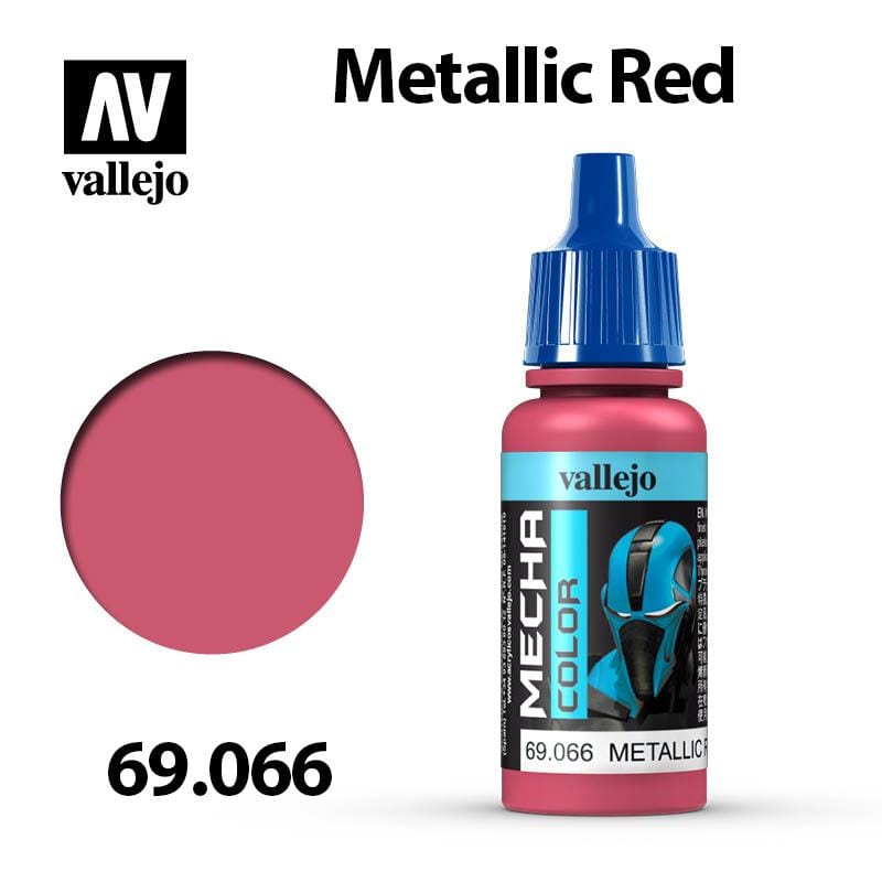 Vallejo Mecha Color - Metallic Red 17ml - Val69066