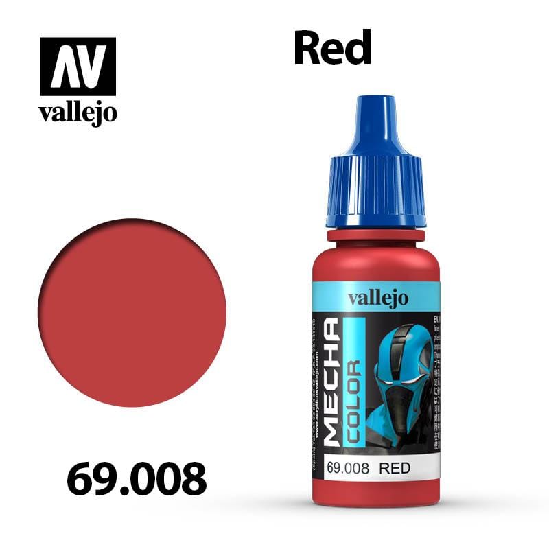 Vallejo Mecha Color - Red 17ml - Val69008