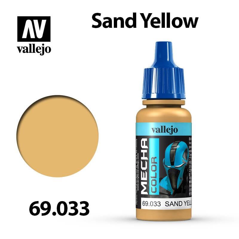 Vallejo Mecha Color - Sand Yellow 17ml - Val69033