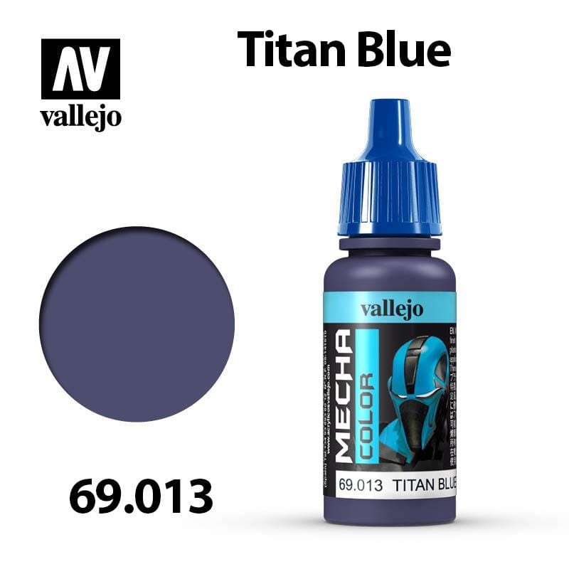 Vallejo Mecha Color - Titan Blue 17ml - Val69013
