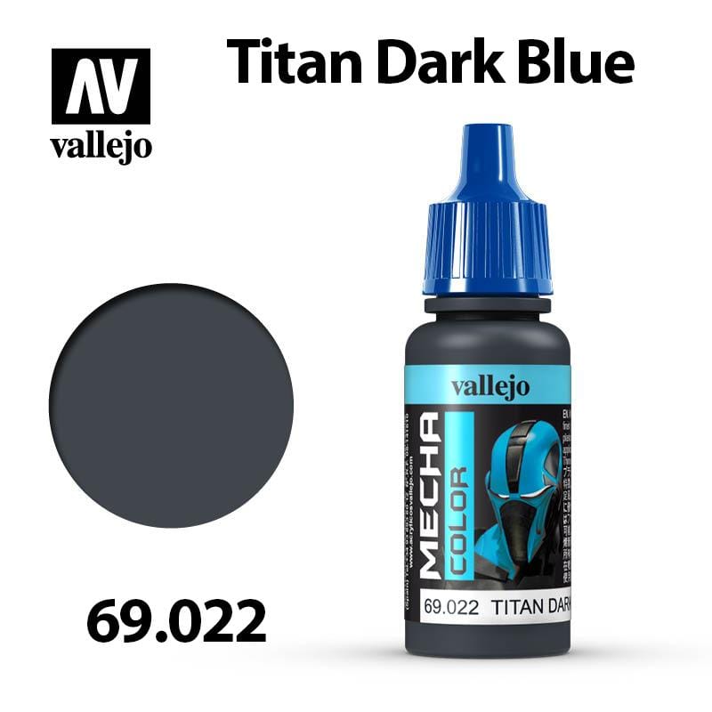 Vallejo Mecha Color - Titan Dark Blue 17ml - Val69022