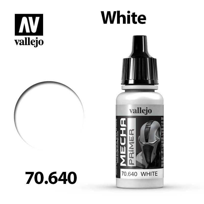 Vallejo Mecha Primer - White 17ml - Val70640