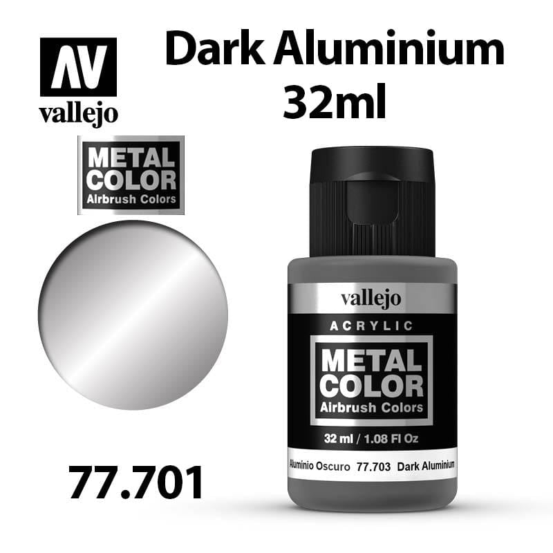 Vallejo Metal Color - Dark Aluminium - Val77703