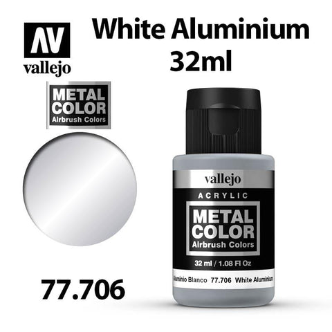 Vallejo Metal Color - White Aluminium