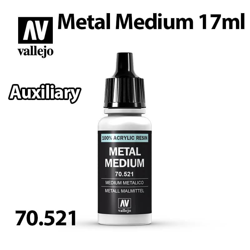 Vallejo Auxiliary - Metal Medium 17ml - Val70521