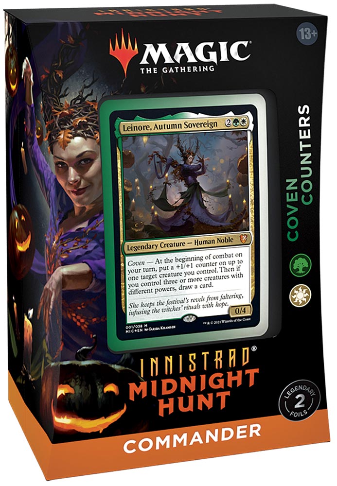 Innistrad: Midnight Hunt Commander Deck - Coven Counters (Green-White)