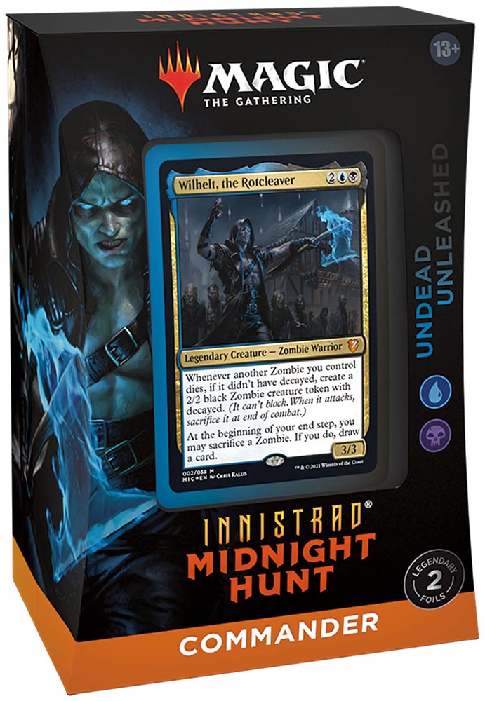 Innistrad: Midnight Hunt Commander Deck - Undead Unleashed (Blue-Black)