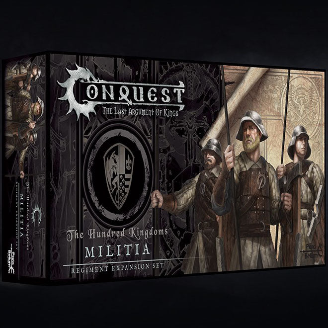 Conquest: Hundred Kingdoms - Militia Bowmen / Militia (Dual Kit)