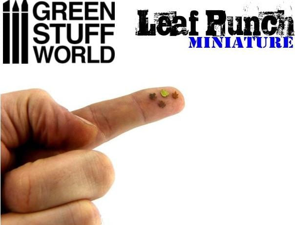 GSW Miniature Leaf Punch Grey ( 1300 )