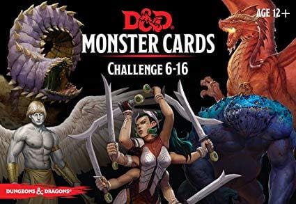 D&D: Monster Cards Challenge 6-16