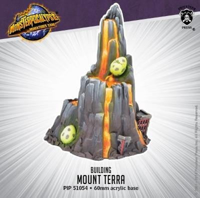 Monsterpocalypse: Building - Mount Terra - pip51054 - Used