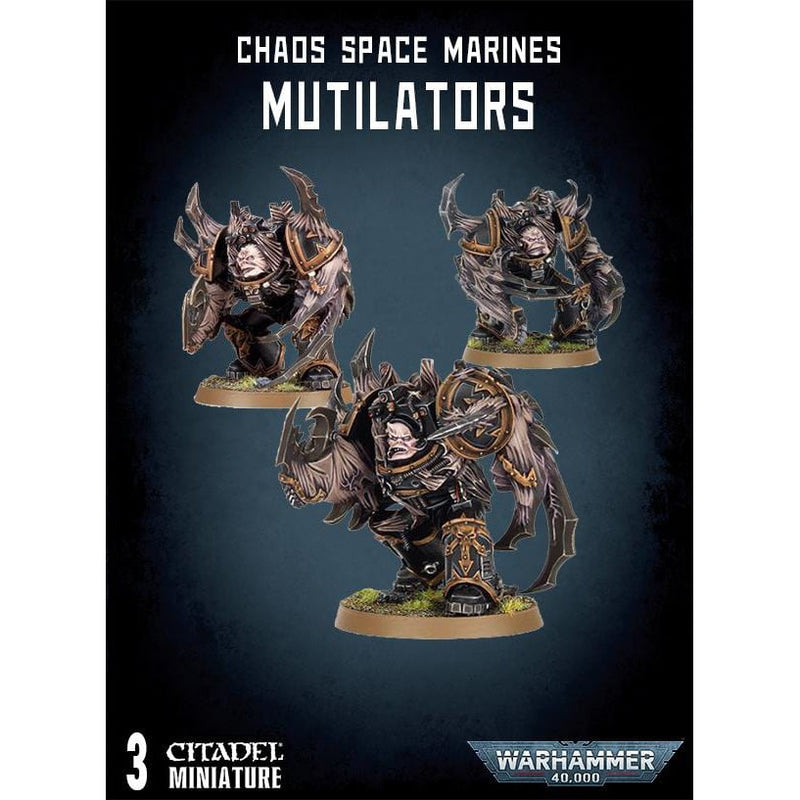 Chaos Space Marines Mutilators ( 43-43-W )