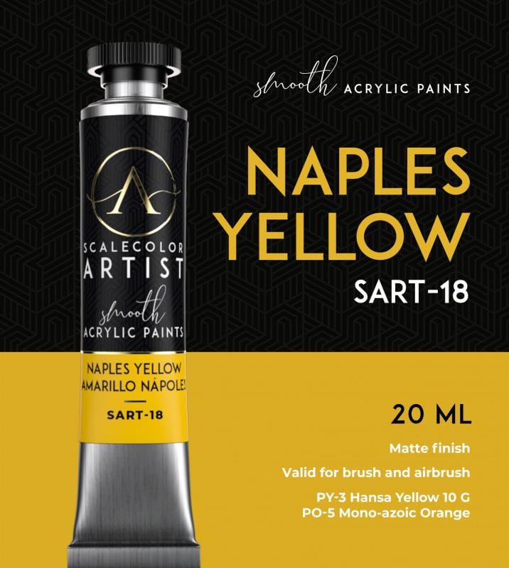 Scale Artist - Naples Yellow 20ml ( SART-18 )