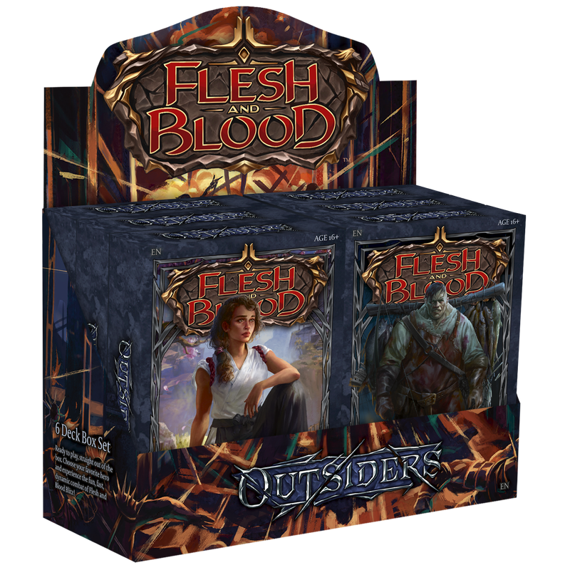 Flesh and Blood - Outsiders Blitz Deck Display