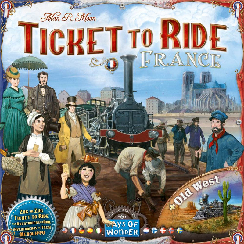 Ticket to Ride / Les aventuriers du rail - France + Old West