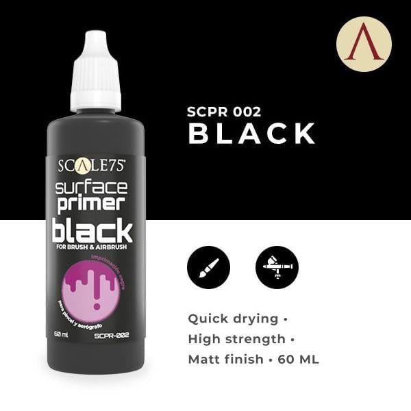 Scale 75 Surface Primer Black 60ml ( SCPR-002 )