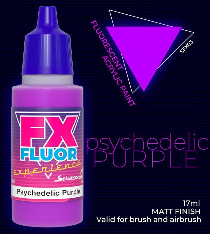 Scalecolor - FX Fluor Psychedelic Purple ( SFX03 )