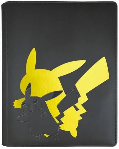 9-Pocket Zip Pokemon Pro-Binder Portfolio - Elite Pikachu