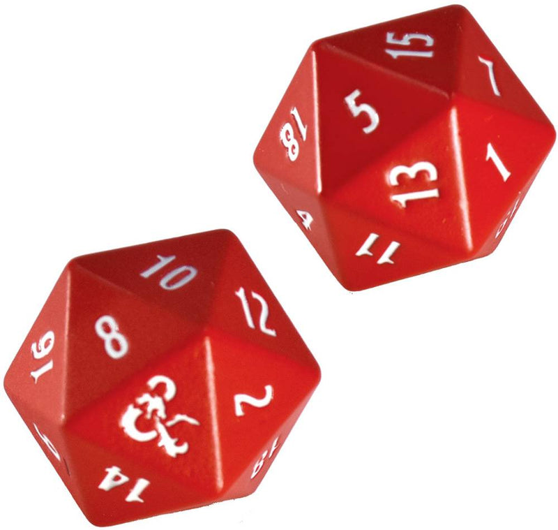 D20 Heavy Metal D&D Red/White - UP18396