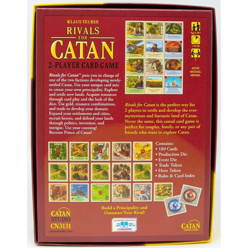 Catan - Rivals for Catan 2 player card game