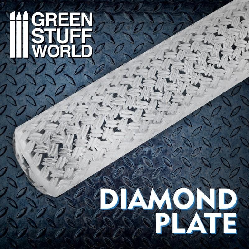 Rolling Pin Diamond Plate (2509)