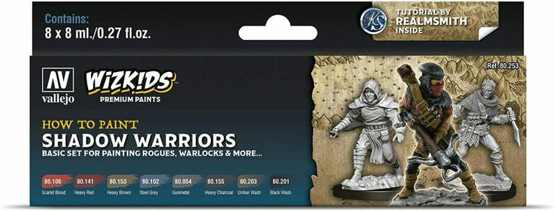 Vallejo Box Set - Wizkids Premium Shadow Warriors - Val80253