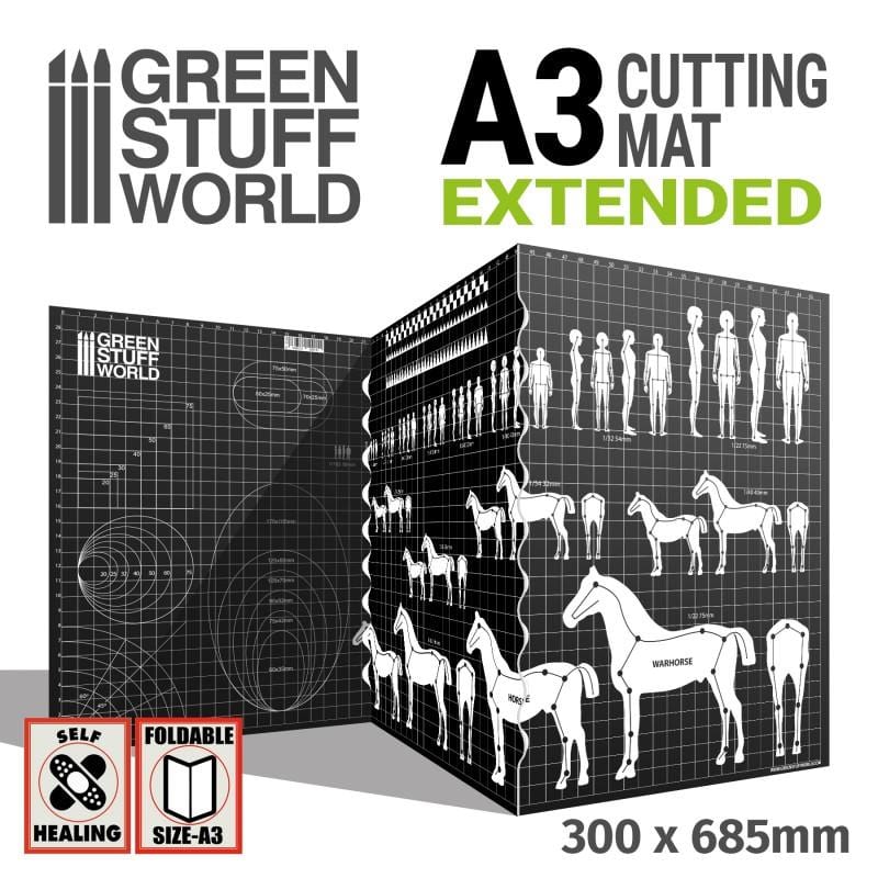 GSW Scale Cutting Mat A3 Extented (2556)