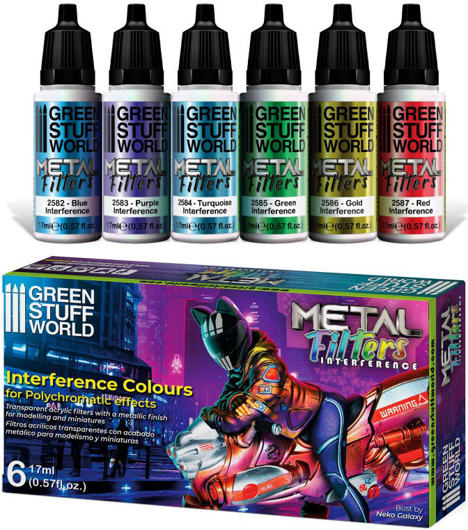 GSW Paint Set - Metal Filters Interference (10129)