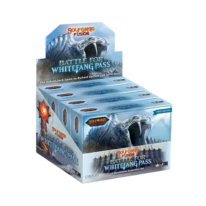 SolForge Booster Kit Display : Battle for Whitefang Pass