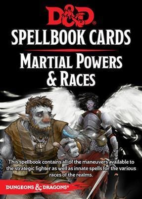 D&D: Spellbook Cards - Martial Powers & Races