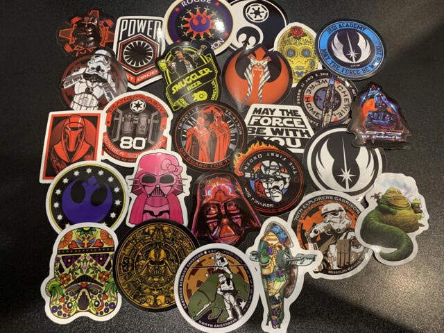 Star Wars - Stickers Collant - Random Selection