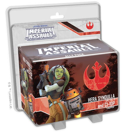 Star Wars: Imperial Assault - Hera Syndulla and C1-10P Ally Pack ( SWI43 )