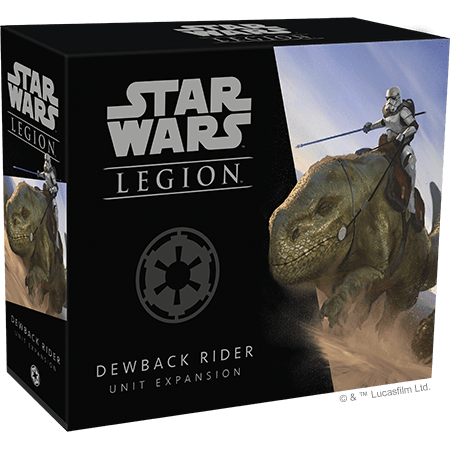 Star Wars: Legion - Dewback Rider Unit Expansion ( SWL42 ) - Used