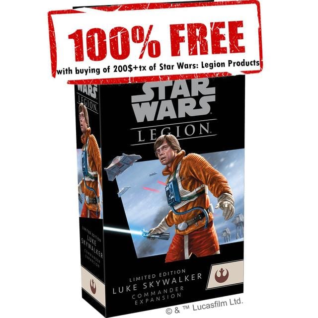 Star Wars: Legion - Luke Skywalker Commander Expansion (Limited) ( SWLP03 ) *Special Discount in Description*