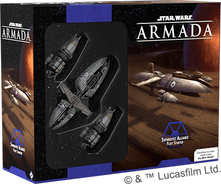 Star Wars: Armada - Separatist Alliance Fleet Starter ( SWM35 ) - Used