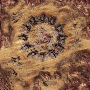 Star Wars: Legion Game Mat - Desert Ruins ( SWS47 )