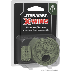 Star Wars: X-Wing - Scum and Villainy Maneuver Dial Upgrade Kit ( SWZ11 ) - Used