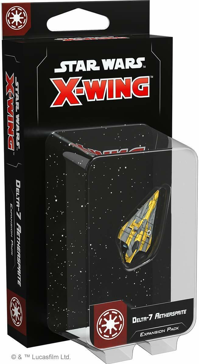Star Wars: X-Wing - Delta-7 Aethersprite Expansion Pack ( SWZ34 ) - Used