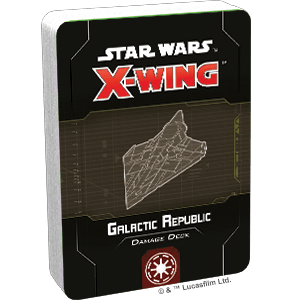 Star Wars: X-Wing - Damage Deck Galactic Republic ( SWZ77 ) - Used
