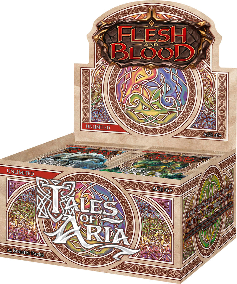 Flesh and Blood - Tales of Aria Booster Box (Unlimited)