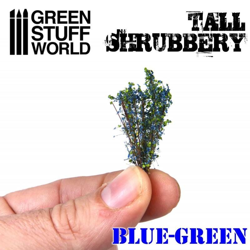 GSW Tall Shrubbery - Blue-Green (9928)