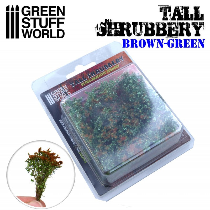 GSW Tall Shrubbery - Brown-Green (9930)