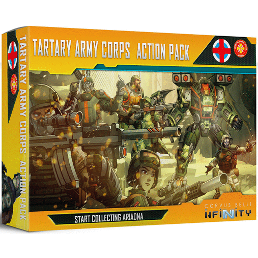 Start Collecting Ariadna Tartary Army Corps Action Pack (281112)