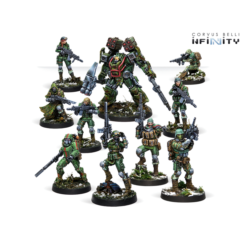 Start Collecting Ariadna Tartary Army Corps Action Pack (281112)