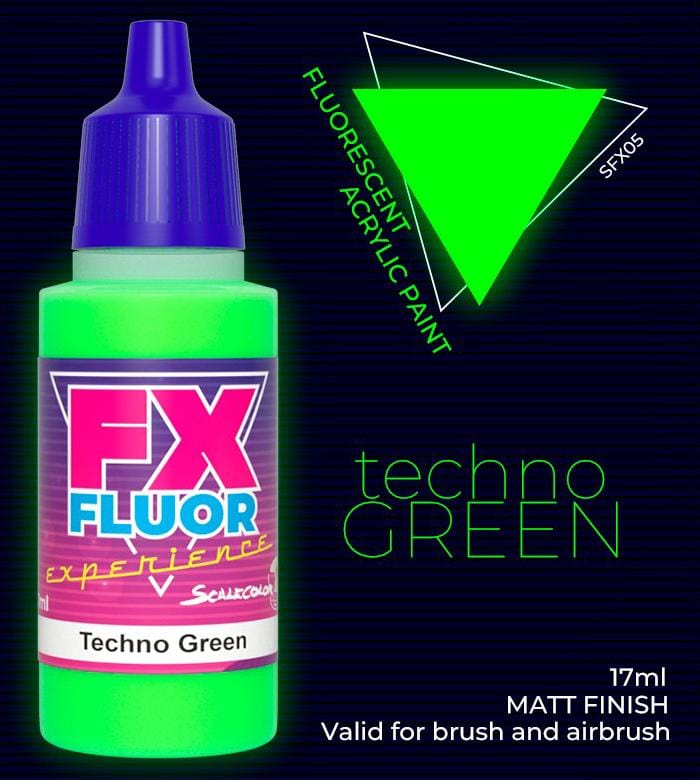 Scalecolor - FX Fluor Techno Green ( SFX05 )