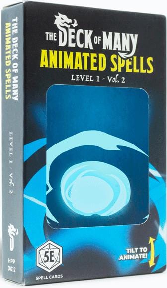 The Deck of Many: Animated Spells Level 1 G-Z